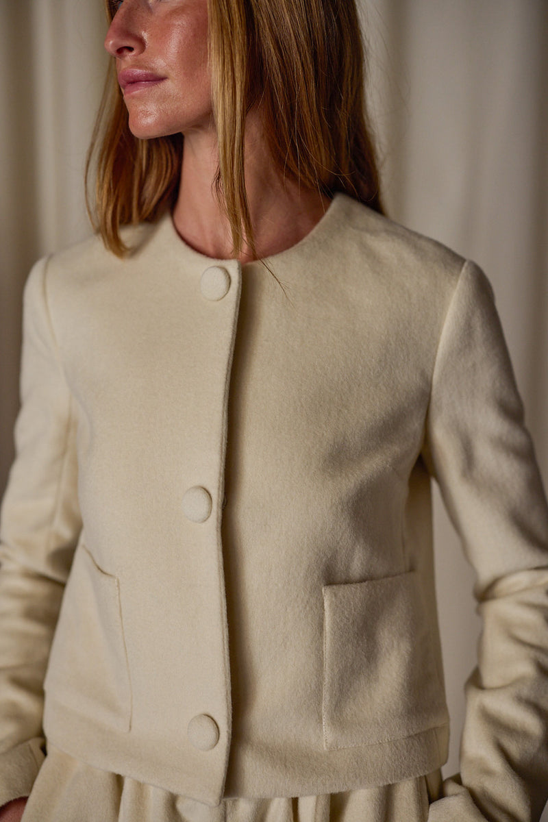 ジャケット・アウター Na.e Wool&Cashmere Button Coat Wool Cashmere Sweater Coat – Cuyana