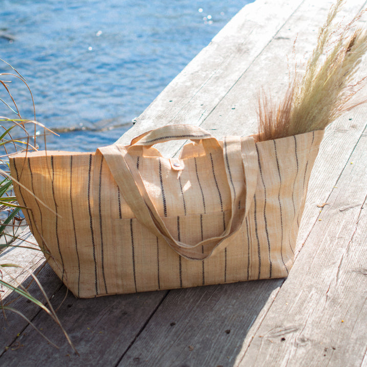 Maison N.H Paris | Shopping Grand Stripe Bag – Lan Jaenicke