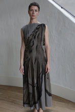 Load image into Gallery viewer, Hand Pleated Column Dress | LJ X CL Printed Silk