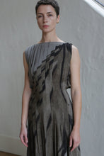 Load image into Gallery viewer, Hand Pleated Column Dress | LJ X CL Printed Silk