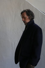 Load image into Gallery viewer, Sculptor&#39;s Jacket | Double Face Cashmere Navy