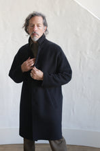 Load image into Gallery viewer, Men&#39;s Coat | Watermark Double Face Cashmere Black