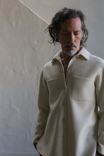 Load image into Gallery viewer, Studio Shirt Man |  Double Face Cashmere Undyed