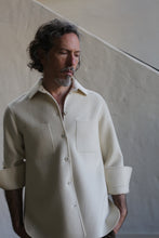 Load image into Gallery viewer, Studio Shirt Man |  Double Face Cashmere Undyed
