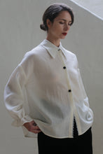 Load image into Gallery viewer, Painter&#39;s Shirt - Japanese Wool Gauze | Undyed