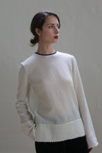 Load image into Gallery viewer, Crewneck shirt - Japanese Wool Gauze | Undyed