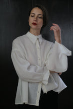 Load image into Gallery viewer, Poet Shirt - Japanese Wool Gauze | Undyed