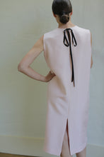 Load image into Gallery viewer, Dupioni Crewneck Dress | Peony