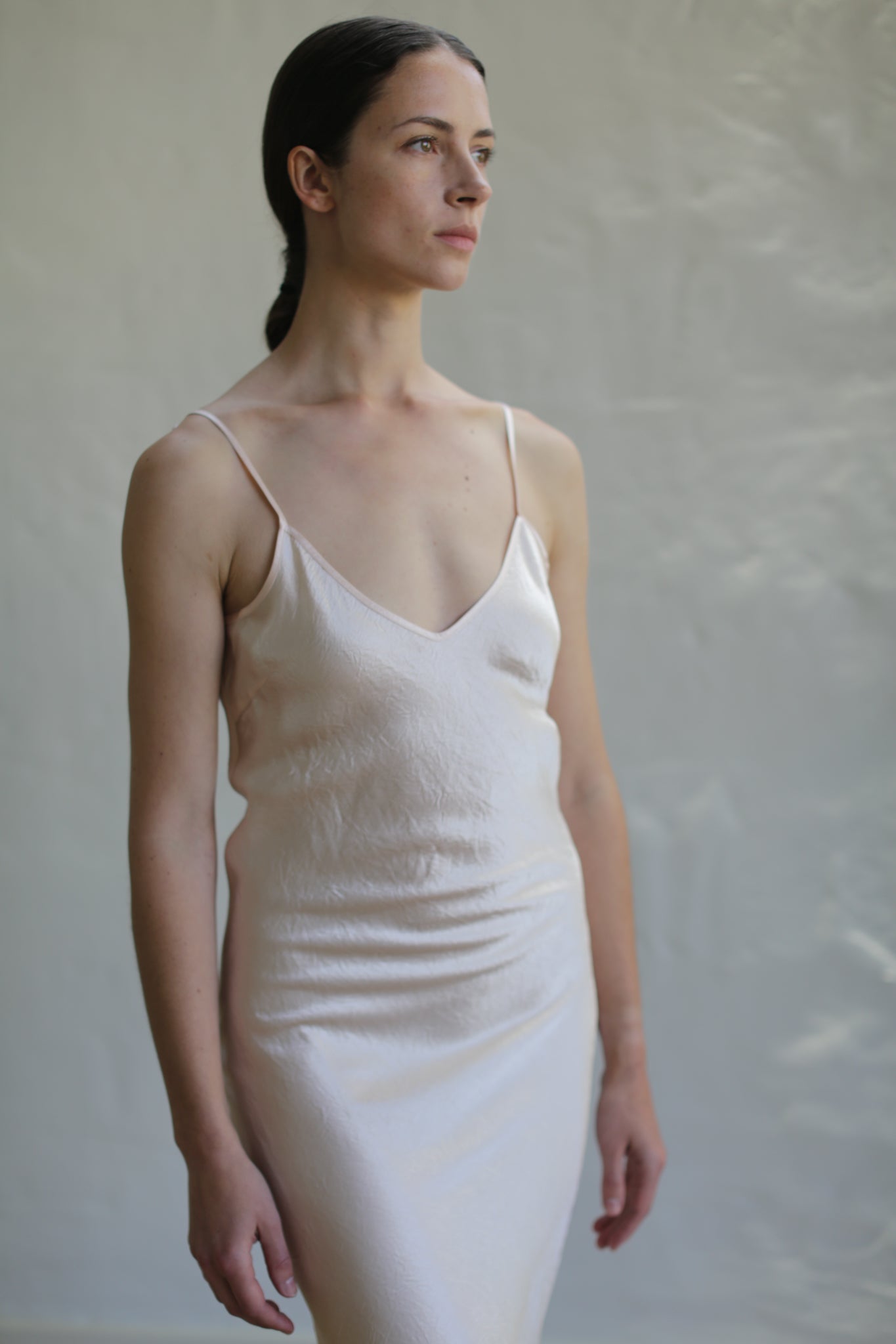 Liquid Slip Dress | Champagne Lan Jaenicke Liquid Slip Dress | Champagne Lan Jaenicke