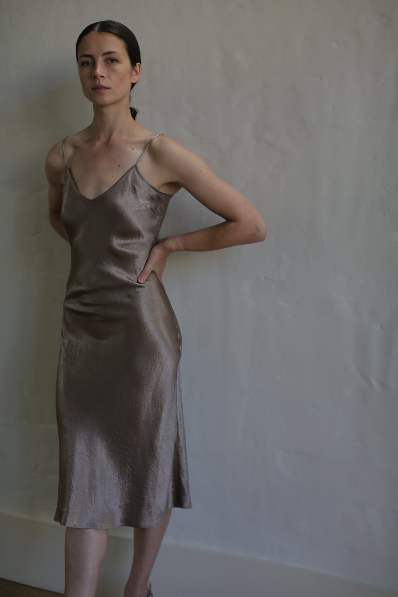 Liquid Slip Dress | Mink Lan Jaenicke Liquid Slip Dress | Mink Lan Jaenicke