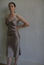 Load image into Gallery viewer, Liquid Slip Dress | Mink