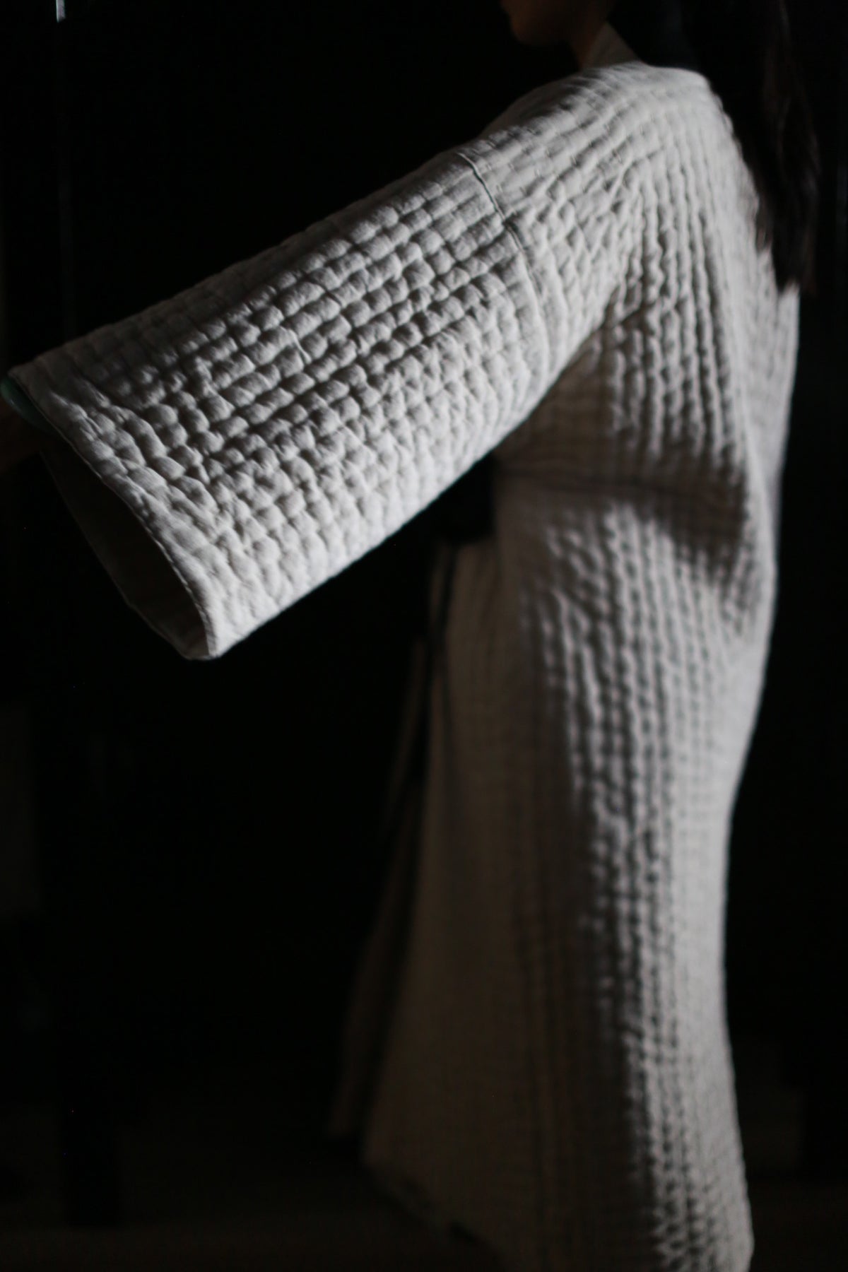 Vivada Quilted Kimono Coat