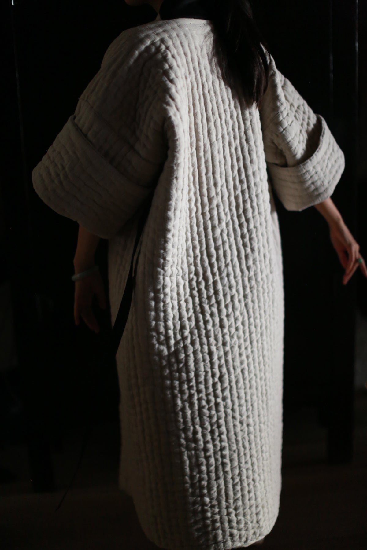 Vivada Quilted Kimono Coat