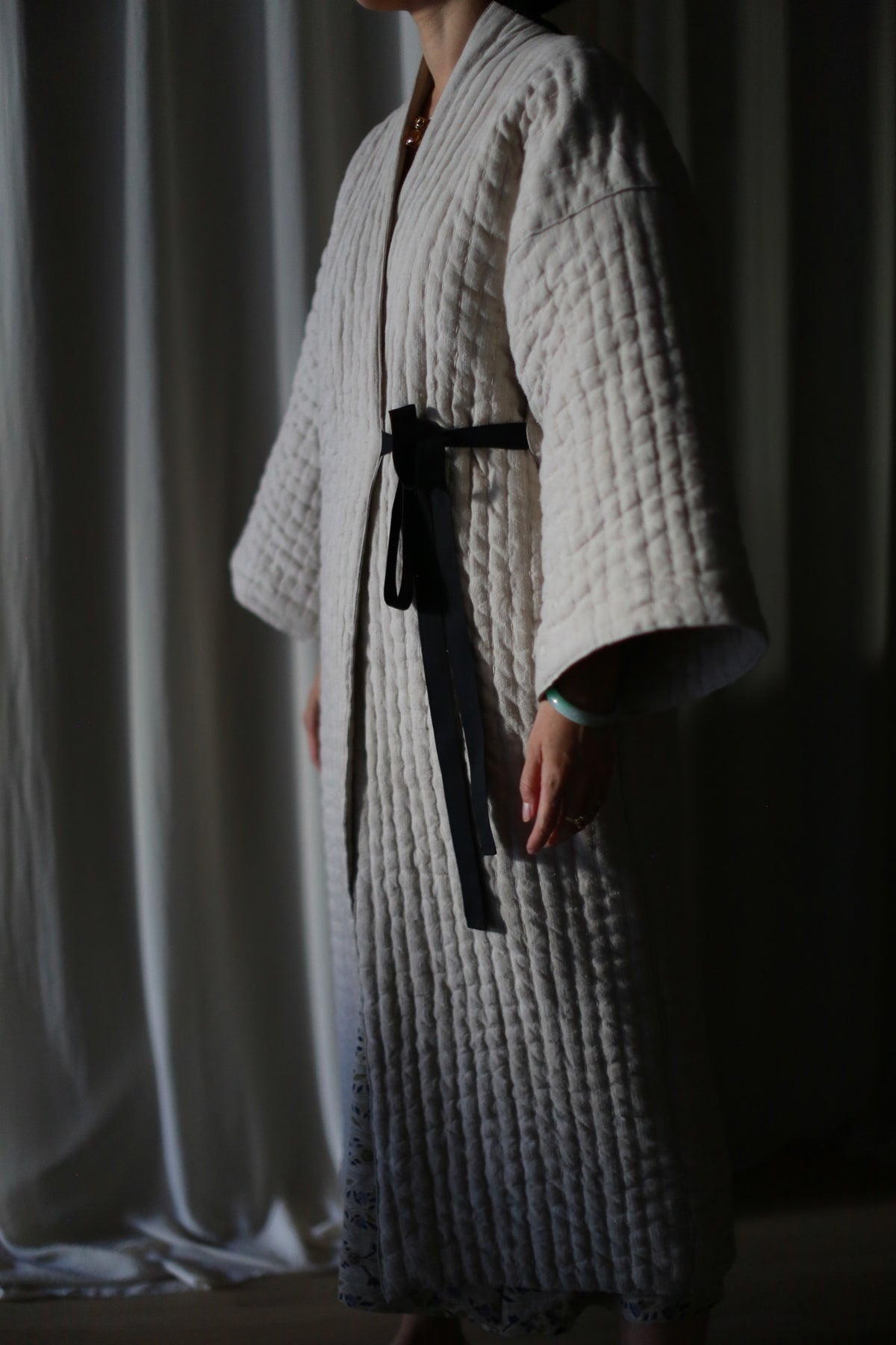 Vivada Quilted Kimono Coat