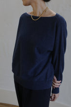 Load image into Gallery viewer, Ballerina&#39;s Cashmere Sweater | Navy