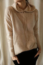 Load image into Gallery viewer, Cashmere Pullover Hoodie