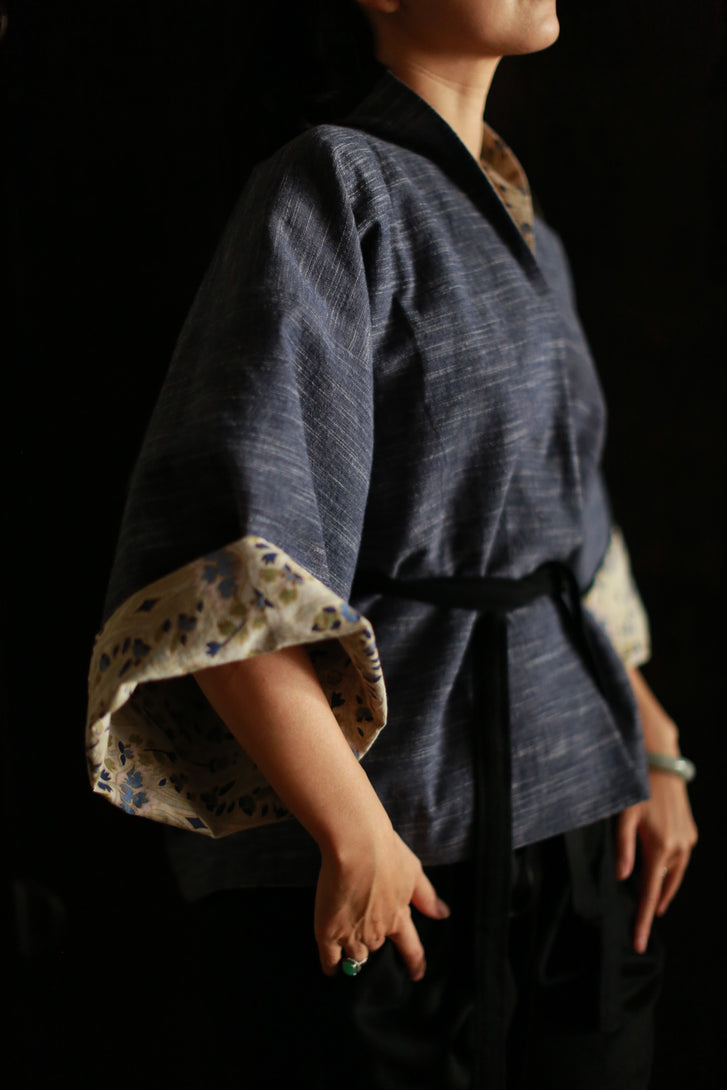 Lina Lapis Reversible Kimono Jacket