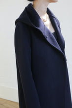 Load image into Gallery viewer, Mitchley Long Double-face Cashmere | Navy