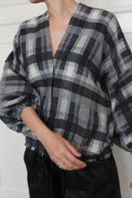 Load image into Gallery viewer, Cashmere House Cardi | Plaid