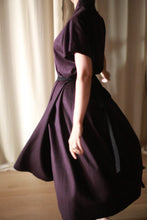 Load image into Gallery viewer, Cashmere Pleated Wrap Skirt