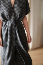 Load image into Gallery viewer, Cashmere House Dress | Houndstooth