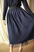 Load image into Gallery viewer, Men&#39;s Scarf Wrap Skirt | Navy