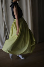 Load image into Gallery viewer, Typewriter Wrap Skirt | Citrine